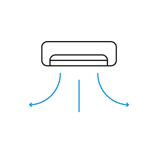 Horizontal auto swing